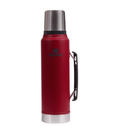 Termo Clasico Stanley 1.4 Lts. Asa Plegable Rojo 10-08999-040