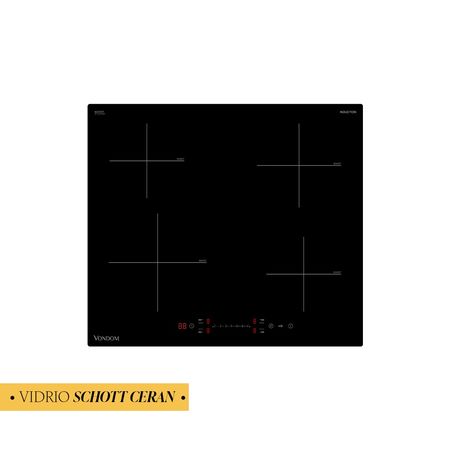 Anafe a Induccion Vondom Electrico Empotrable 60 cm