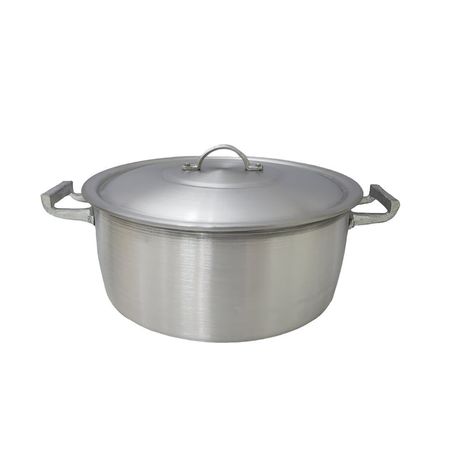 Cacerola Aluminio Linea Cheff 12.8 Lts N° 32 Fiamaj Gris