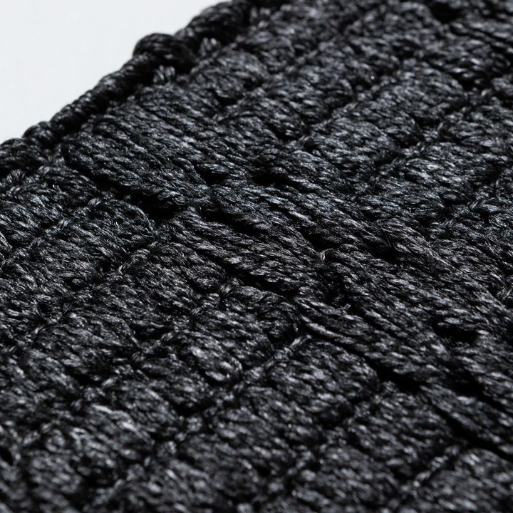 Alfombra simil Yute Charcoal Grey - 250x350 cm - Vista 3