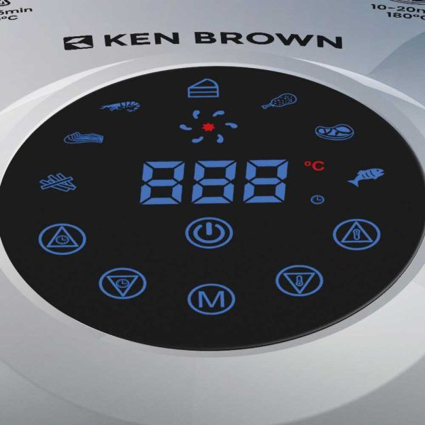 Freidora De Aire Digital Ken Brown - 1300w - 3.5 Litros - Control Táctil - Vista 6