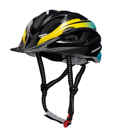 Casco Bicicleta Overtech OV-13 MTB con Luz y Visera			