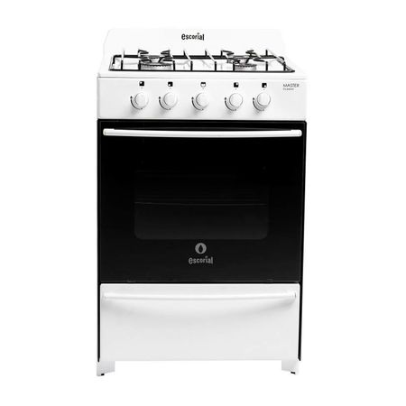 Cocina Escorial Master Classic Gas Natural 4 Hornallas Visor