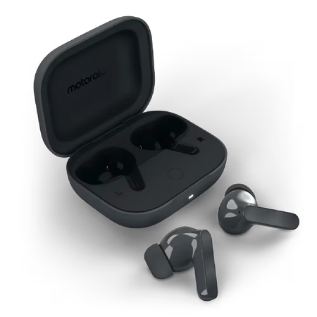 Auricular In Ear Bluetooth Motorola Buds Bass Dark Shadow
