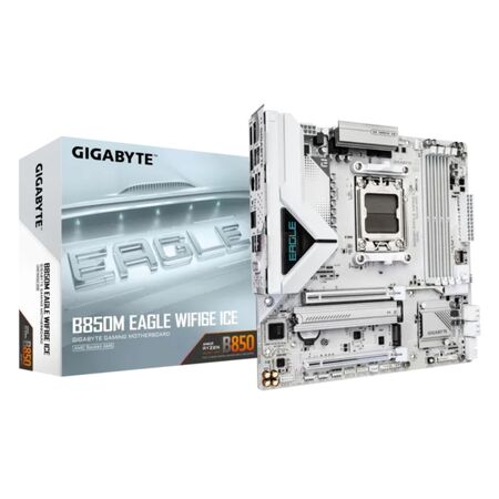 Mother Gigabyte B850M EAGLE WF6E ICE DDR5 AM5 (Serie 7000|8000)(1789)