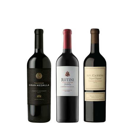 Vinos Tintos Cabernet Sauvignon Seleccion I x 3