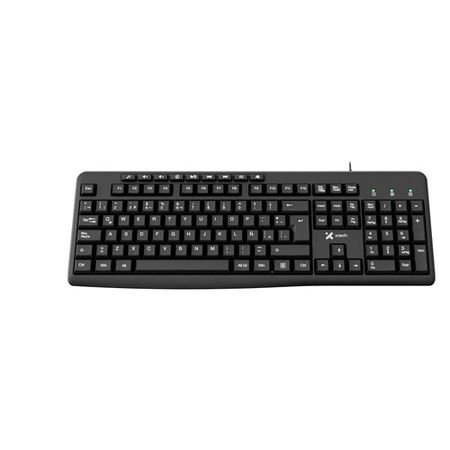 Teclado XTech USB Multi Español Negro