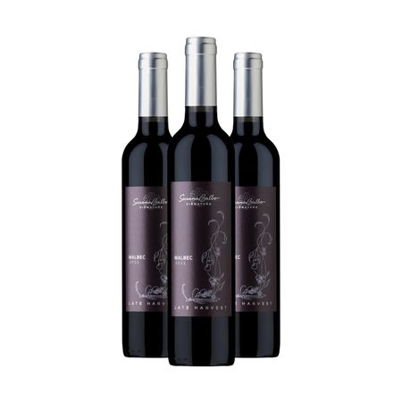 Vino Dulce Susana Balbo Signature Late Harvest Malbec 500 ml Caja x 3