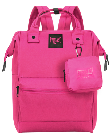 Mochila Everlast mujer boca de pez con monedero de regalo Color Fucsia