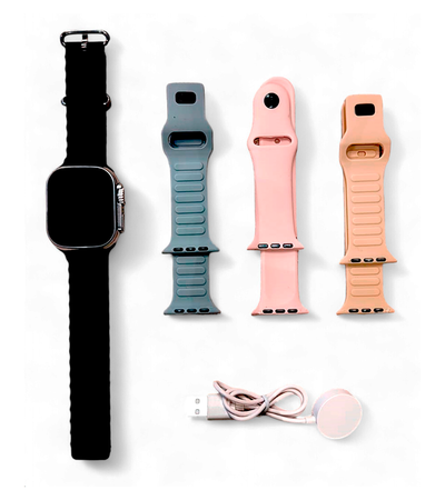 Reloj Smartwatch T20 Ultra 2 Con 4 mallas intercambiables