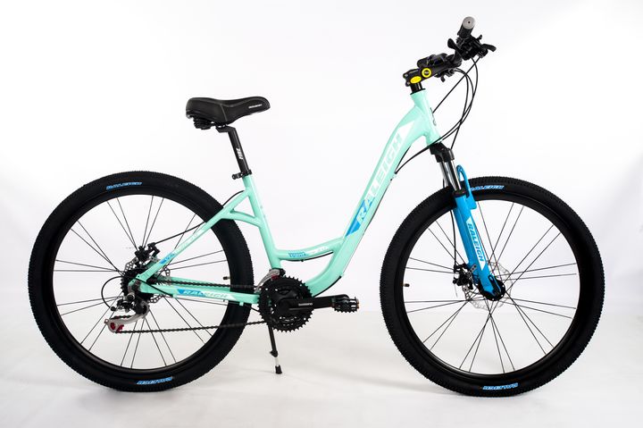 Bicicleta Raleigh Venture 3.0 R27,5" - Talle 18"/M - Verde Agua -Cuadro de aluminio- Frenos a discos mecanicos- 21 Vel. - Vista 1