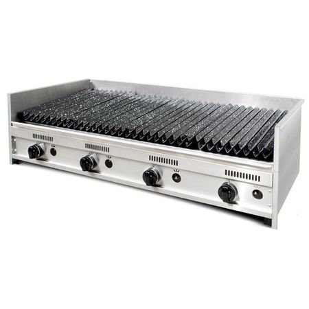 Parrilla a gas TST 4 quemadores - 120cm