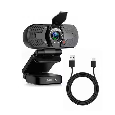 Cámara Web Gadnic Full HD 1080P con Micrófono 30 FPS