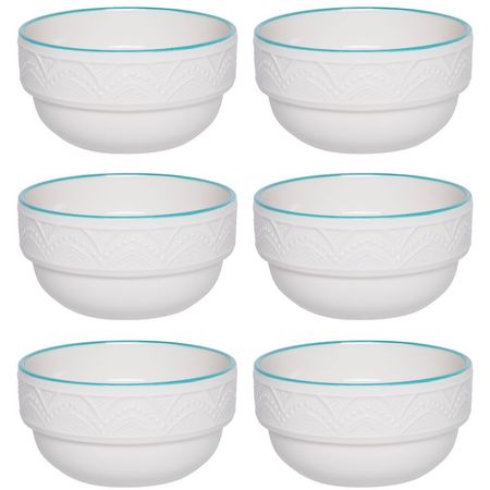 Set X6 Bowls 500cc Serena Sky Oxford
