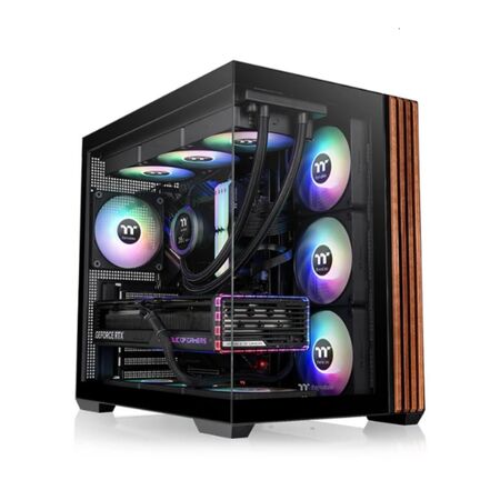 Gabinete TT View 380 WS ARGB Mid-Tower Black