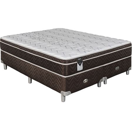 Sommier y Colchón Espuma Alta Densidad Springwall One 160x200 - Queen
