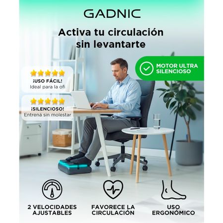 Masajeador Gadnic Healthy Leg Ejercitador Pasivo de Piernas y Pies