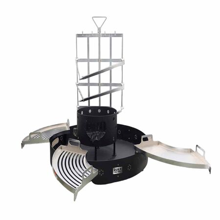 Parrilla Asador Duomo Ruka Bbq Grill Carbon Color Negro