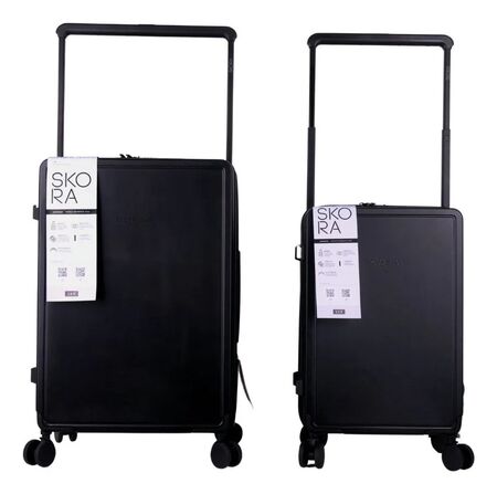 Set De Valijas Skora Bs As Hard Abs 24 Y 20 Pulg Negro 39978