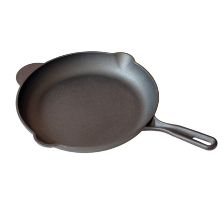 Crepera de Hierro Fundido 30 cm Kamado Argentino