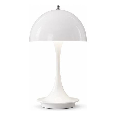 Lampara de Mesa Inalambrica 16cm Dimerizable Blanca ASE-2015/W