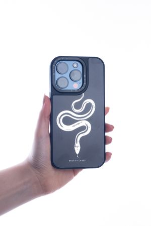 Funda  Para Iphone 11 Pro Mistify Snake Negra (FN-SNAKEIP11P)