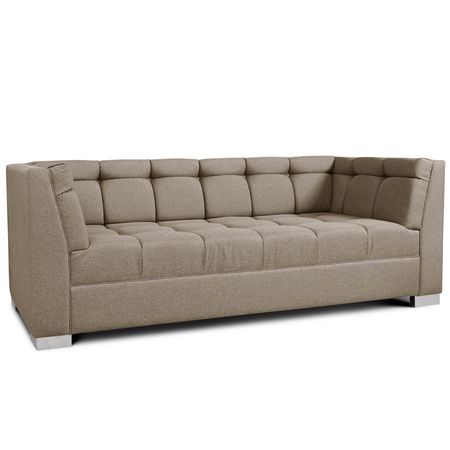 Sillon 3 Cuerpos Tokio Tapizado Shot Mustang Antimanchas Espacity