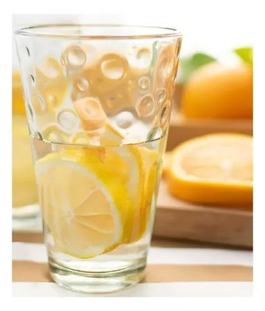 6 VASOS VIDRIO DISEÑO NOA