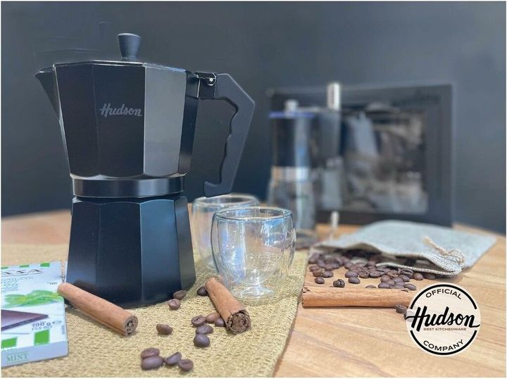 CAFETERA TOTAL BLACK TIPO ITALIANA 6 TAZAS M010 - Vista 4