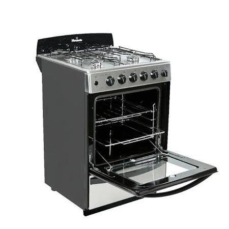 Cocina Florencia 5538 Multigas de 4 Hornallas de Acero Inoxidable