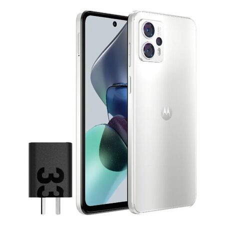 Celular Motorola Moto G23 4GB 128GB Blanco PAWY0015AR