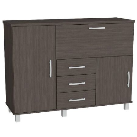 BAHIUT ORLANDI WE 550 PREMIUM - WENGUE, 3 PUERTAS, 3 CAJONES