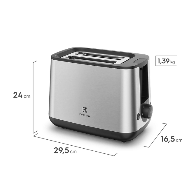 Tostadora Eléctrica Electrolux Inox ETS25 - Vista 4