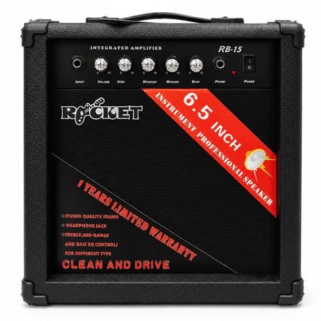 Rocket RB-15. Amplificador para bajo 15W