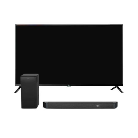 Combo Smart TV RCA 32" FHD LED Google TV + Barra Philips 240W