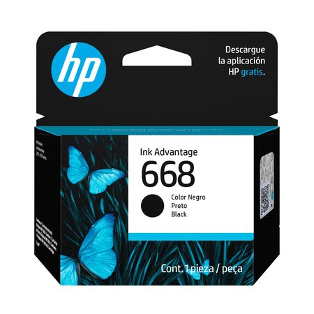Cartucho de tinta HP 668 7FP37VL Advantage Negro Original