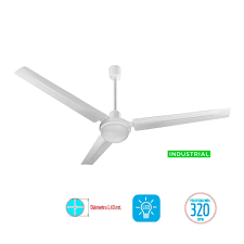 VENTILADOR DE TECHO LILIANA VTHI513 CHAPA BLANCA CON LUZ - 4605321