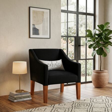 SILLON INDIVIDUAL OSLO NEGRO
