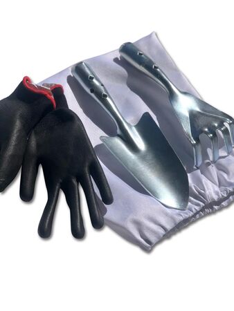Set De Jardineria Pala Rastrillo Y Guantes