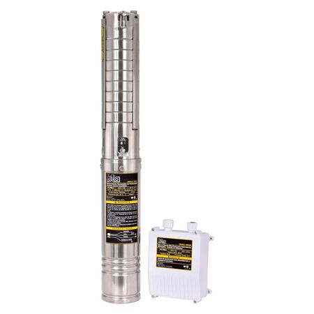 Electrobomba Sumergible BTA 4" 1 HP 108 Lts|M 750W