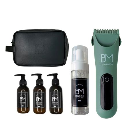 Kit Afeitadora Razor Body Pro Bacan By Mantra + Cosmeticos