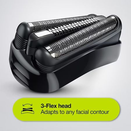 Afeitadora Series 3 Shave and Style 300BT con recorta barba de precision 5 peines