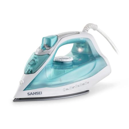 Plancha a Vapor Sansei 1800W Suela de Cerámica PVS6550N