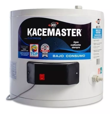Termotanque Electrico Kacemaster 40L Carga Superior