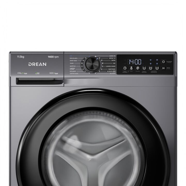 Lavarropas Drean LFDR1114ISGO Gray Lite - Vista 8