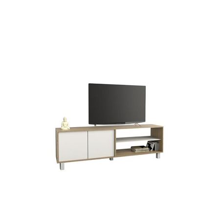 Mesa de TV DS Home Hasta 75 Pulgadas Olmo Finlandés Everest 180x52x36 cm