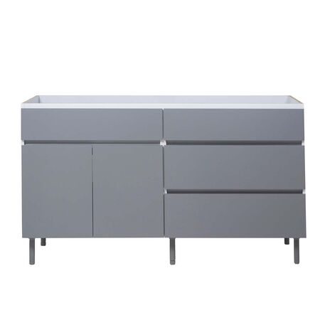 BAJOMESADA LIVORNO 1.40 2P+3CAJ GRIS POLAR