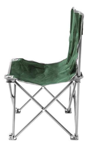 Silla Director Plegable Camping North Pak 7844 Verde - Vista 4