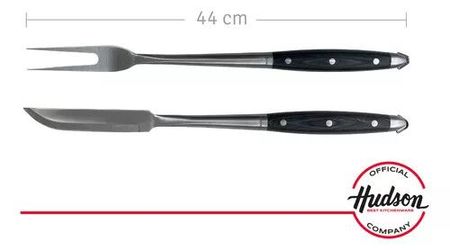  SET PARA PARRILLA LÍNEA BBQ 2 PIEZAS, TENEDOR Y CUCHILLO