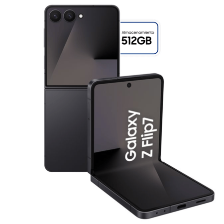 Celular Samsung Galaxy FIip7 512GB JetBlack SM-F766BZKKARO